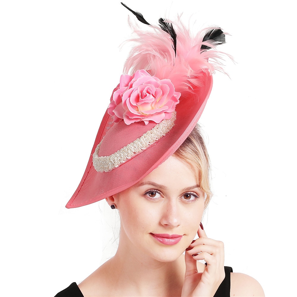 Elegante Retro Antiguo Tocados Ropa de Fiesta Sombrero fascinador Disfraz Mujer Mascarada Fiesta / Noche Despedida de Soltera Adulto Para la Cabeza 2026 - $37.99 –P14