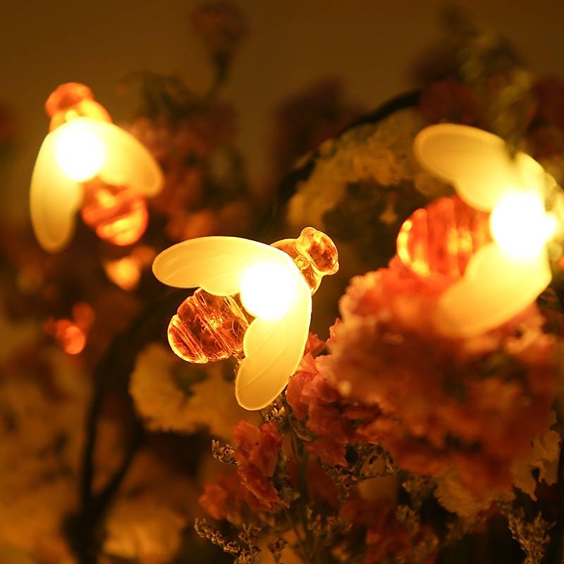 Luci solari da esterno da 5 m, 20 LED, luci da giardino a LED impermeabili per feste di Natale&amp; vacanza del 2025 a $16.99 –P8