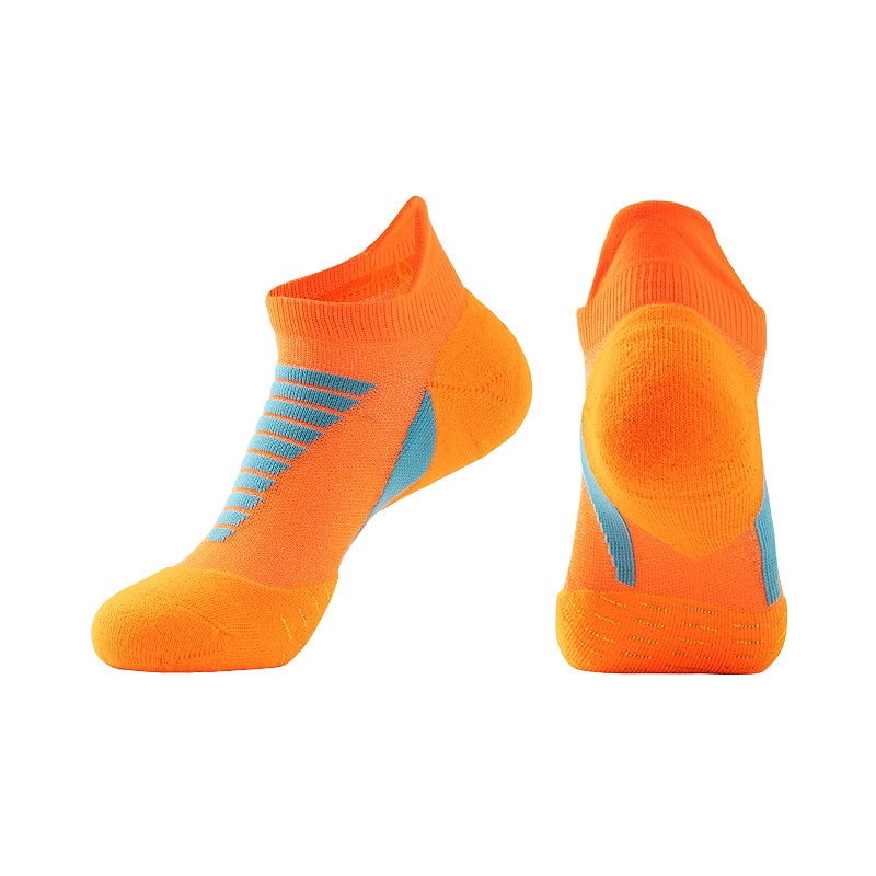 Herr Strumpor Cykelstrumpor Utomhusträning Cykel / Cykelsport Andningsfunktion Mjuk Svettavvisande 5 par Rand Polyester Nylon Violett Svart Vit En Storlek / Elastisk 2025 - $16.49 –P6