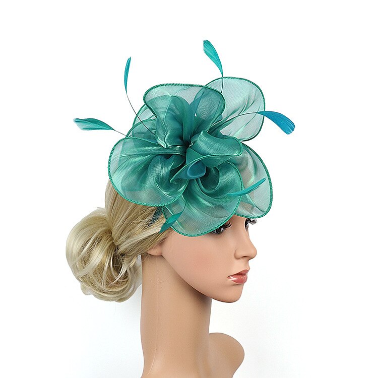 Retro / vintage 1950-tallet 1920-tallet Hodeplagg Party-kostyme Fascinator-hatt Dame Maskerade Fest / aften Utdrikningslag Voksne Hodeplagg 2025 - $19.99 –P5