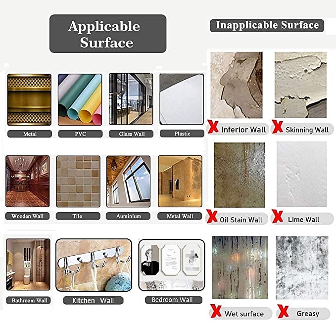 Double Sided Tape Tape Waterproof Wall Tape Reusable Heat Resistant Bathroom Home Decoration Tapes Transparent Strips Transparent Tape Poster Carpet Tape for Paste Items 3x200cm(1x79in） 2025 - $6.99 –P3