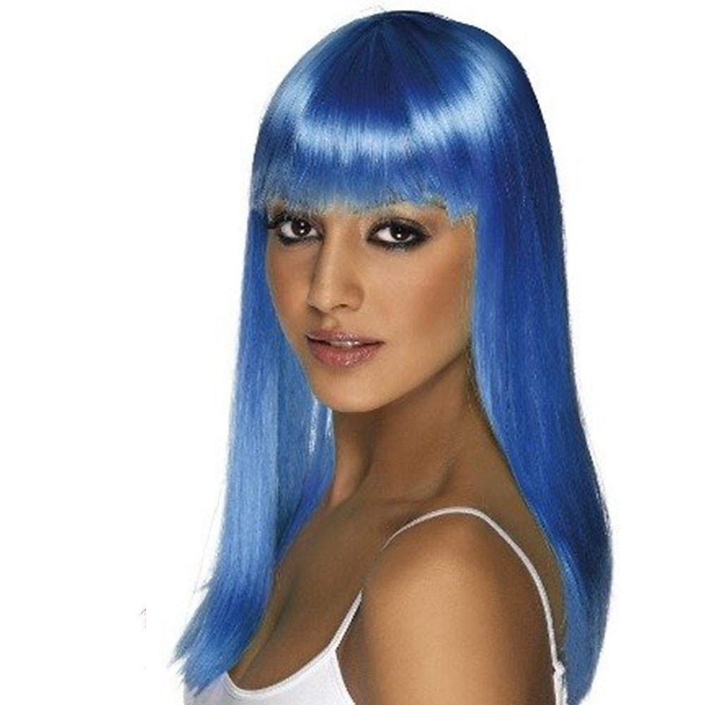 abba paruky pro ženy dámská dlouhá a rovná blond paruka s ofinou jednovelikostní glamourama paruka karnevalová paruka 2025 - $25.99 –P4