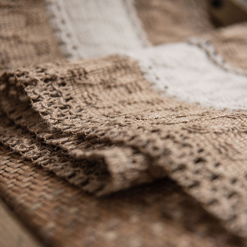 Farmhouse Table Runner Vintage Table Runner Cotton Linen Table Decorations for Dining Party Holiday 2025 - $13.99 –P13