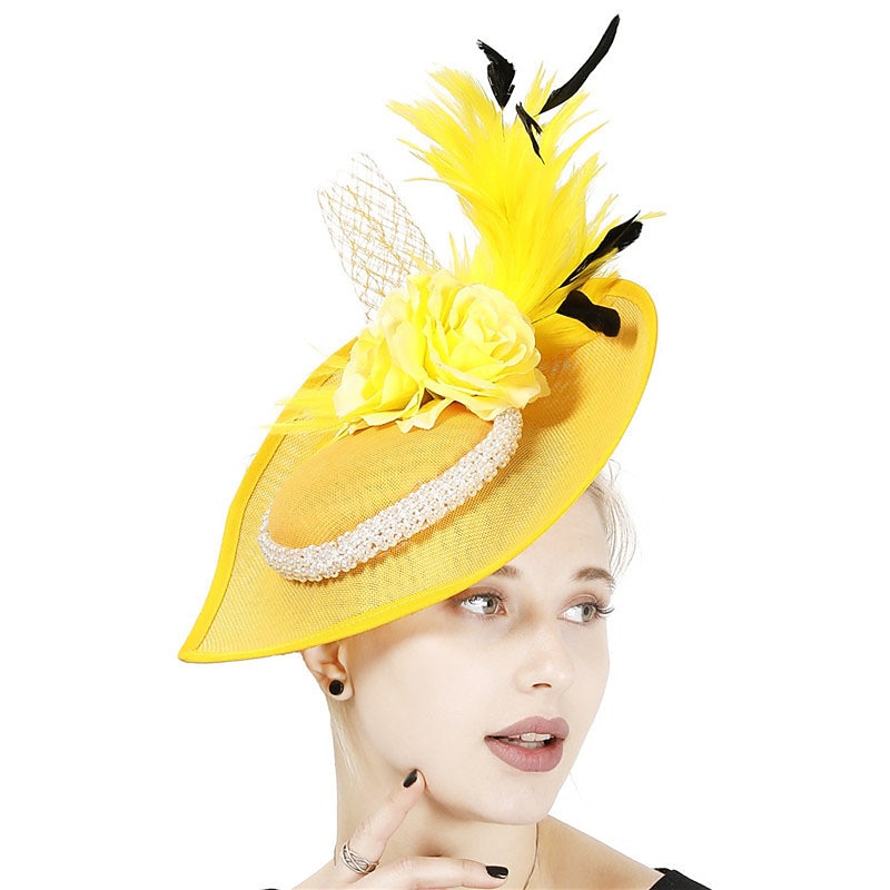 Elegante Retro Antiguo Tocados Ropa de Fiesta Sombrero fascinador Disfraz Mujer Mascarada Fiesta / Noche Despedida de Soltera Adulto Para la Cabeza 2026 - $37.99 –P18