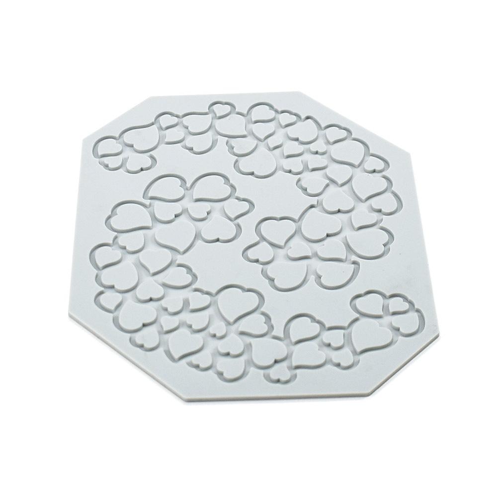 lång remsa kärlek bubbla fondant spets pad pyssel bak dekoration molekylär matlagning tryckform 2025 - $2.99 –P14
