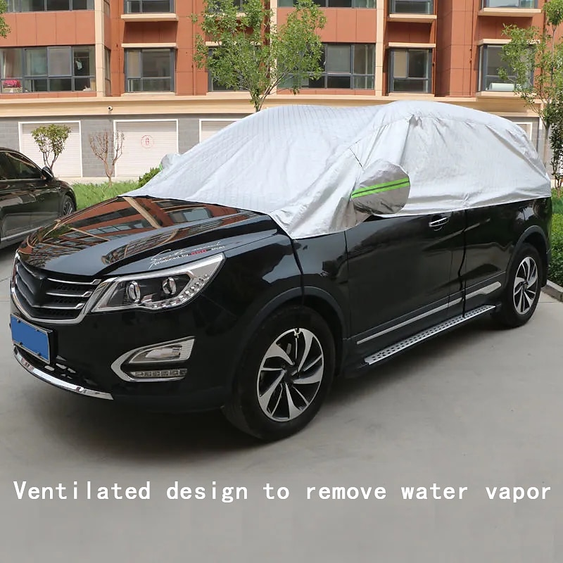 autokleding halfafdekking antivries sneeuwbestendig waterdicht zonnescherm warmte-isolerend stofdicht vier seizoenen universeel 2026 - $46.99 –P8