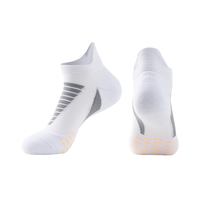 Herr Strumpor Cykelstrumpor Utomhusträning Cykel / Cykelsport Andningsfunktion Mjuk Svettavvisande 5 par Rand Polyester Nylon Violett Svart Vit En Storlek / Elastisk 2025 - $16.49 –P3