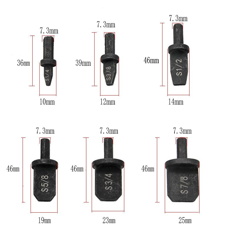 5/6pcs Expander Imperial Tube Pipe Expander Support for Air Conditioner Conditioning Swaging Tool 7/8 3/4 5/8 1/2 3/8 1/4 Inch 2025 - $21.99 –P4