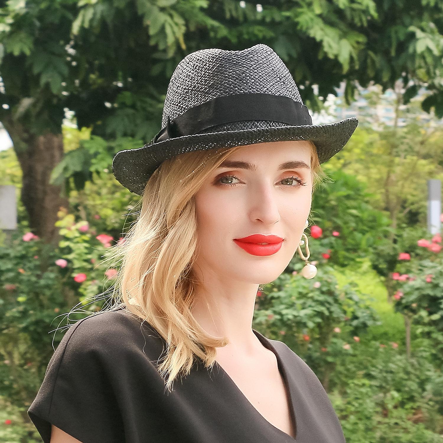 Elegant Beach Straw Hats with Pure Color / Satin Bowknot 1PC Party / Evening / Casual / Melbourne Cup Headpiece 2025 - $14.99 –P7