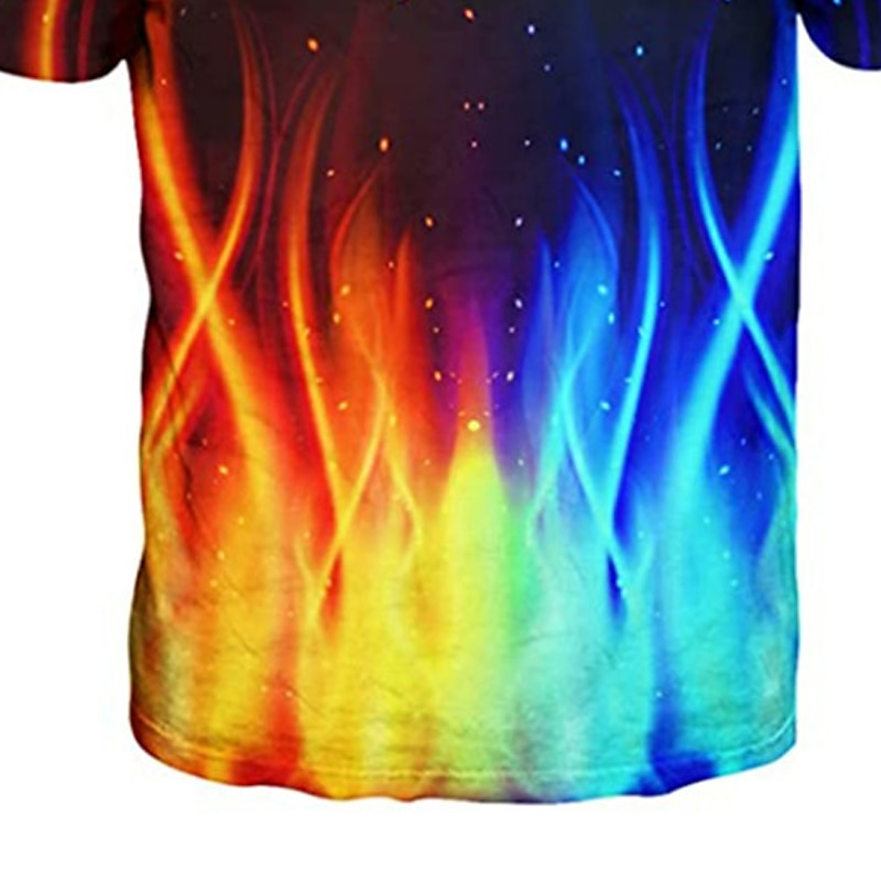 Pojkar 3D Lutning T-shirt Kortärmad 3D-tryck Sommar Vår Aktiv Sport Mode Barn 3-12 år Utomhus Dagligen Normal 2025 - $11.99 –P2
