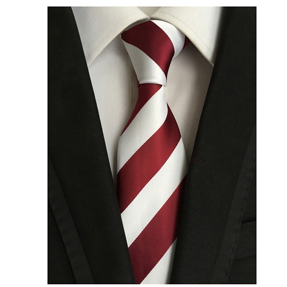 Per uomo Cravatte Da ufficio Matrimonio Signore Formale Moderno La moda A strisce Formale Attività commerciale Serata formale del 2025 a $7.99 –P4