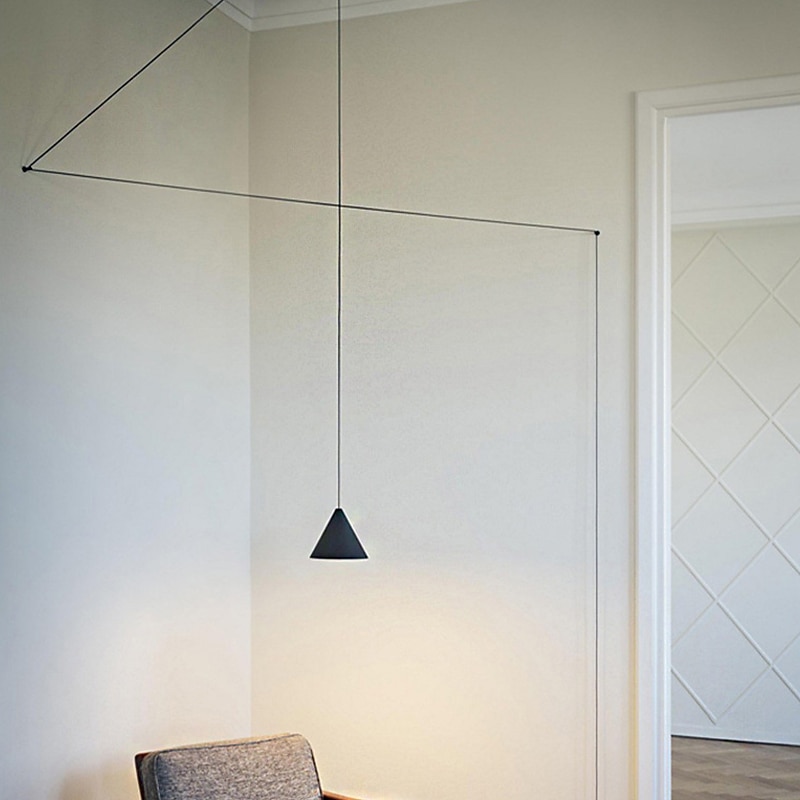 2-Light 20 cm Egységes kialakítás Sziget Design Függőlámpák Fém Festett felületek Modern Skandináv stílus 85-265 V 2025 - $101.99 –P5