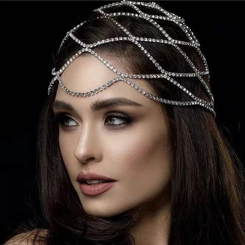 Årgang De livlige 20-årene 1920-tallet Hodeplagg Pannebånd Beaded Cap Charleston Bryllupsgjest Kostyme Dame Maskerade Bryllup Bryllupsgjest Fest / aften Voksne Pannebånd 2025 - $25.99 –P2