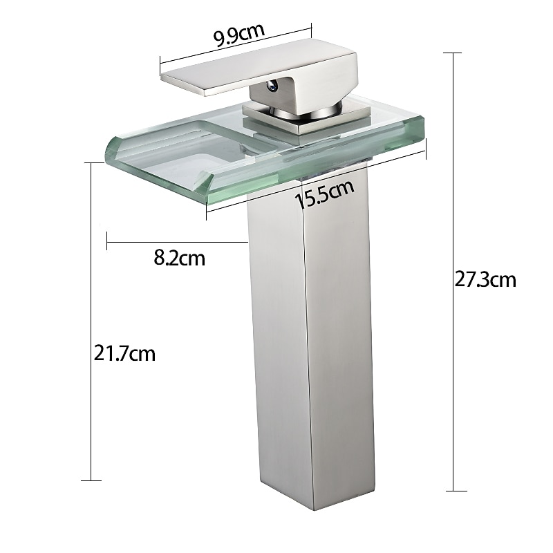 Robinet lavabo - Jet pluie Plaqué Set de centre Mitigeur un trouBath Taps / Laiton de 2025 ? $113.99 –P1
