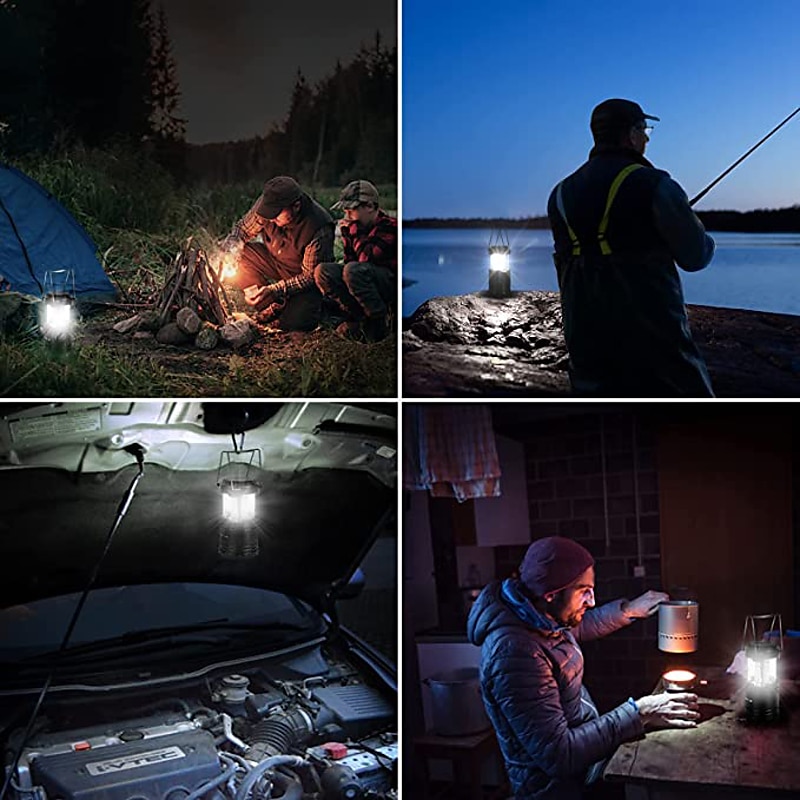 lanterna da campeggio a led 30leds luce esterna pieghevole portatile alimentato a batteria tenda da campeggio a led luce per attività all'aperto festa di campeggio escursioni uragano emergenza interruzione di corrente kit di sopravvivenza del 2025 a $8.49 –P4