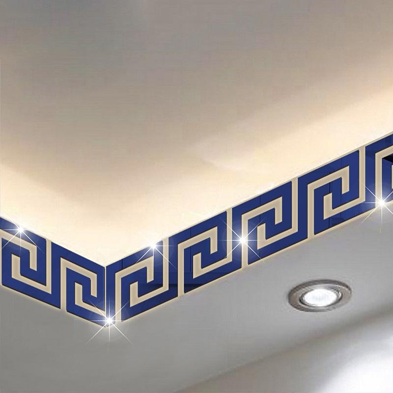 خلفيات باردة خط الدليل الموجي جدار جدارية الحدود قشر والعصا ذاتية اللصق الفينيل الحديثة الجدار ملصق لغرفة 10 سم (4 '') × 10 سم (4'') × 10 قطع 2025 - $11.99 –P7