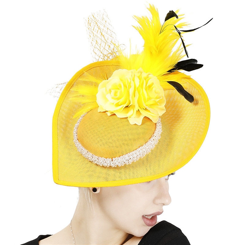 Elegante Retro Antiguo Tocados Ropa de Fiesta Sombrero fascinador Disfraz Mujer Mascarada Fiesta / Noche Despedida de Soltera Adulto Para la Cabeza 2026 - $37.99 –P16