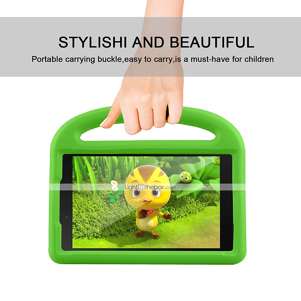 Tablet Case Cover For Samsung Galaxy Tab S6 Lite 10.4" A8 10.5'' A7 Lite 8.7'' A7 10.4'' A 8.4" A 8.0" 2022 2021 2020 2019 Handle with Stand Holder Full Body Protective Cartoon Plastic For Kids 2025 - $10.99 –P6