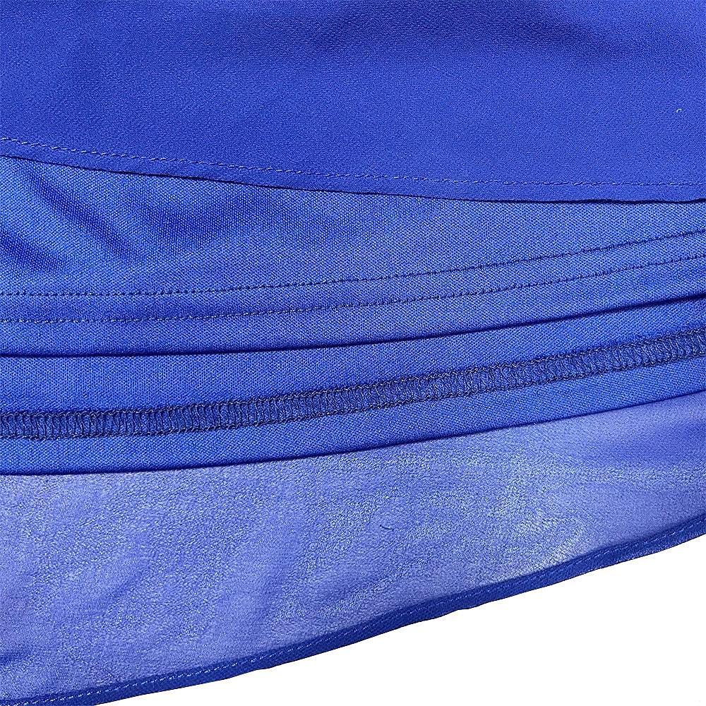 Abito da sera A-Line Abito Impero Ospite di nozze Formale Serale Lunghezza sul pavimento Maniche corte Collo a V Abito da damigella Chiffon V retro con rouches a tinta unita 2025 del 2025 a $96.99 –P4