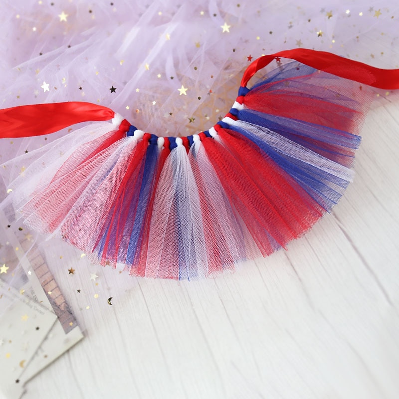 bandiera americana cane bandana papillon tornante tutu gonna - forniture costume patriottico cane per cani di piccola taglia gatti cucciolo del 2026 a $12.99 –P4