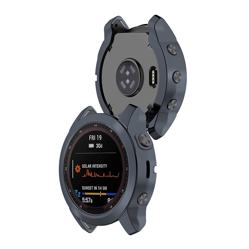 2 Pack Watch Case Compatible with Garmin Fenix 7S / Fenix 7 / Fenix 7X Scratch Resistant Ultra-thin Shockproof Soft TPU Watch Cover 2025 - $14.99 –P13