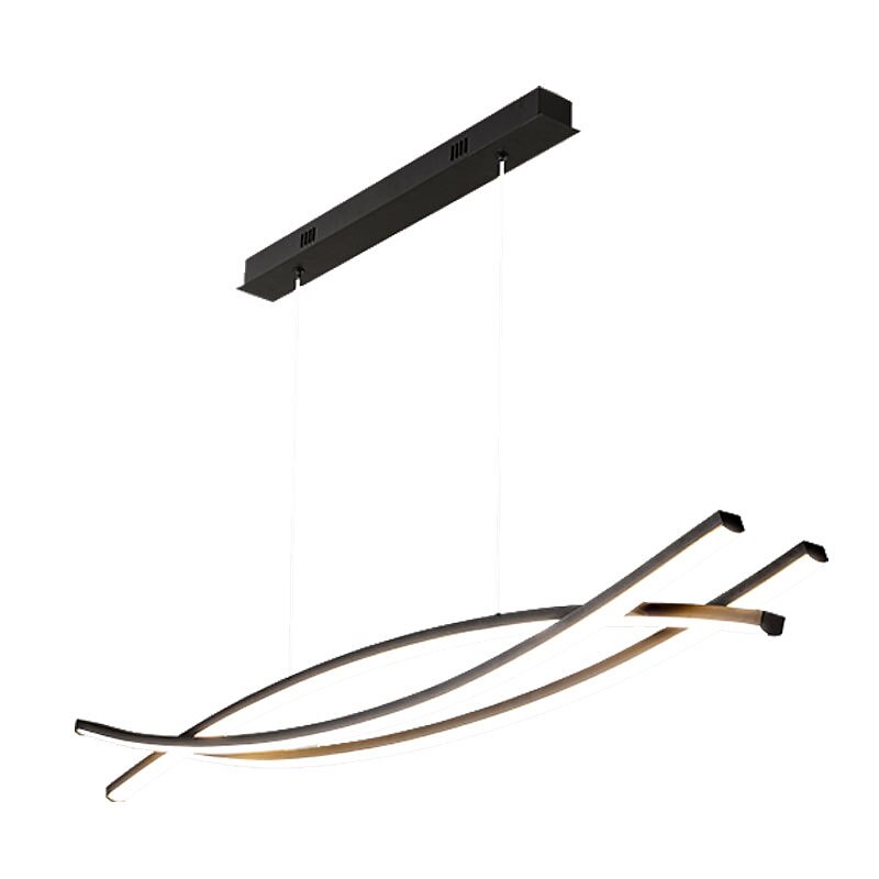 100 cm LED Pendant Light Line Design Metal Artistic Style Modern Chandelier Modern Simple Nordic Minimalist Light Luxury Restaurant Long Bar Table Dining Room 110-120V 220-240V 2025 - $349.99 –P7