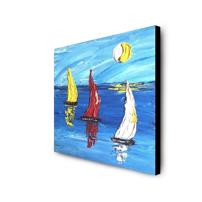 Oil Painting Hand Painted Square Abstract Still Life Modern Stretched Canvas 2026 - $131.99 –P3