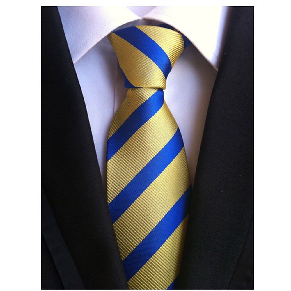 Voor heren Banden Stropdassen Werk Bruiloft Heer Formele Stijl Moderne stijl Jacquard Mode Gestreept Formeel liiketoiminta Formele avonden 2025 - $12.49 –P1