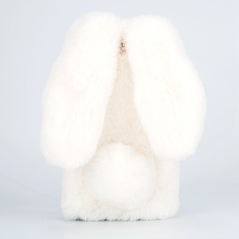 3D Cute Rabbit Hairy Warm Fur case for Samsung Galaxy S24 S23 S22 S21 Plus Ultra A54 A34 A14 A52 A32 Plush Bunny TPU Shockproof 2025 - $17.99 –P16
