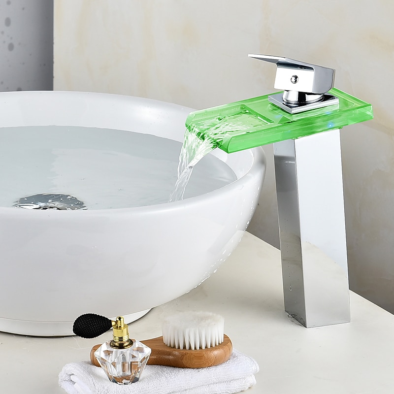Robinet lavabo - Jet pluie Plaqué Set de centre Mitigeur un trouBath Taps / Laiton de 2025 ? $113.99 –P10