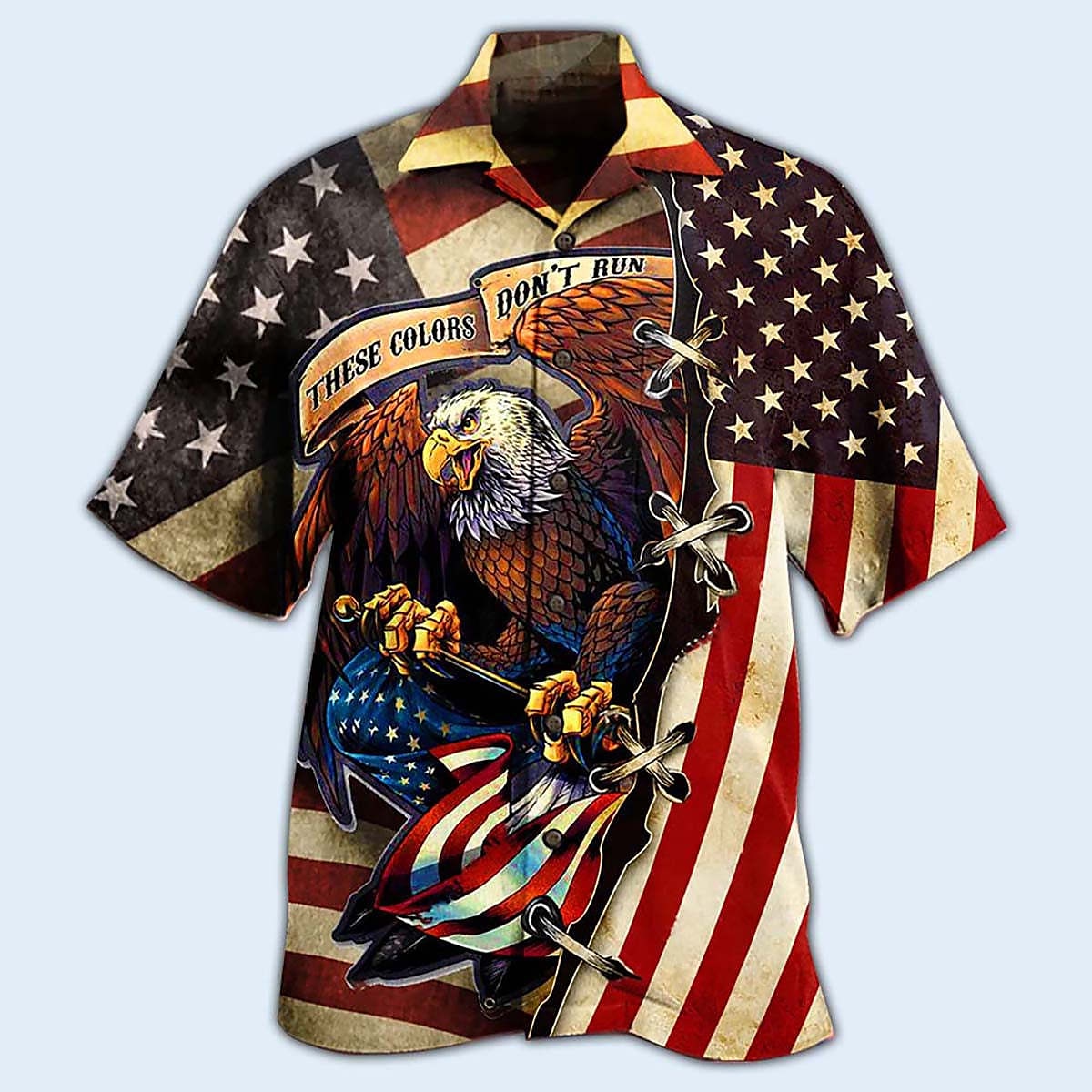 Ziua Independenței 4 iulie Drapel USA Anime Manga Cămăși Hawaii Anime #D #D Harajuku Grafică Pentru Pentru cupluri Bărbați Pentru femei Adulți Mascaradă Înapoi la Școală Imprimare 3D Festival 2025 - $27.99 –P5