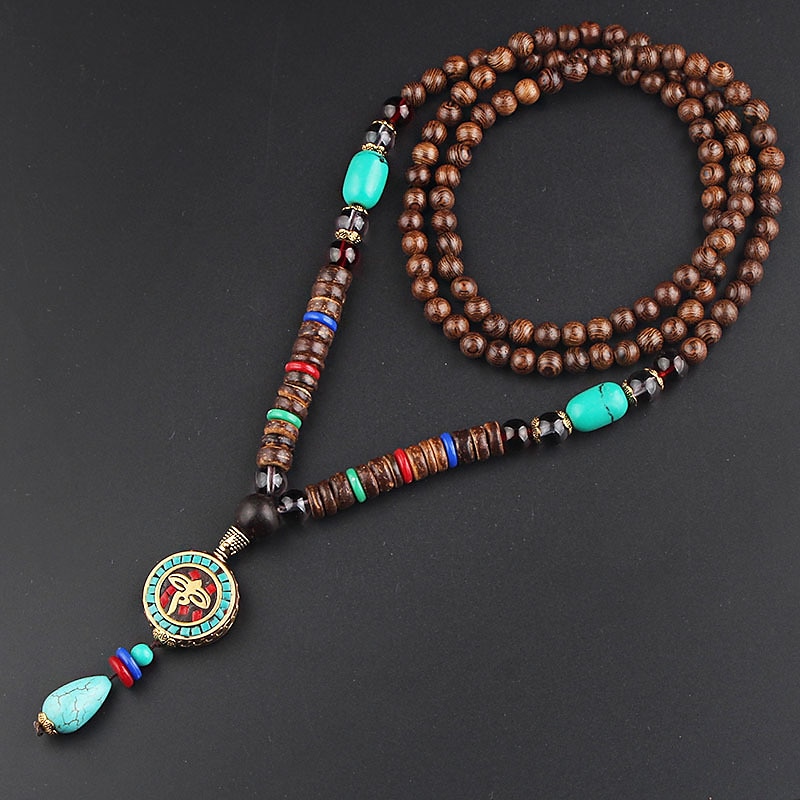 1 stk Anheng Halskjede Strands halskjede For Herre Dame Syntetisk rubin Rød Fest & Aften Gate Gave Tre Harpiks Legering Perler Dyr 2025 - $9.49 –P4
