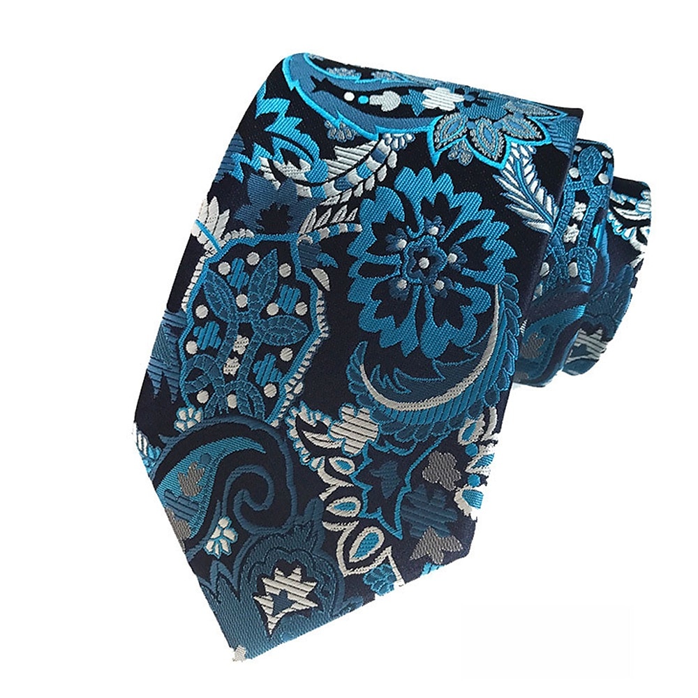 Homme Cravate Cravates Travail Mariage Gentleman Style formel Style moderne Classique Mode Jacquard Formel Entreprise robe ceremonie de 2025 ? $7.99 –P8