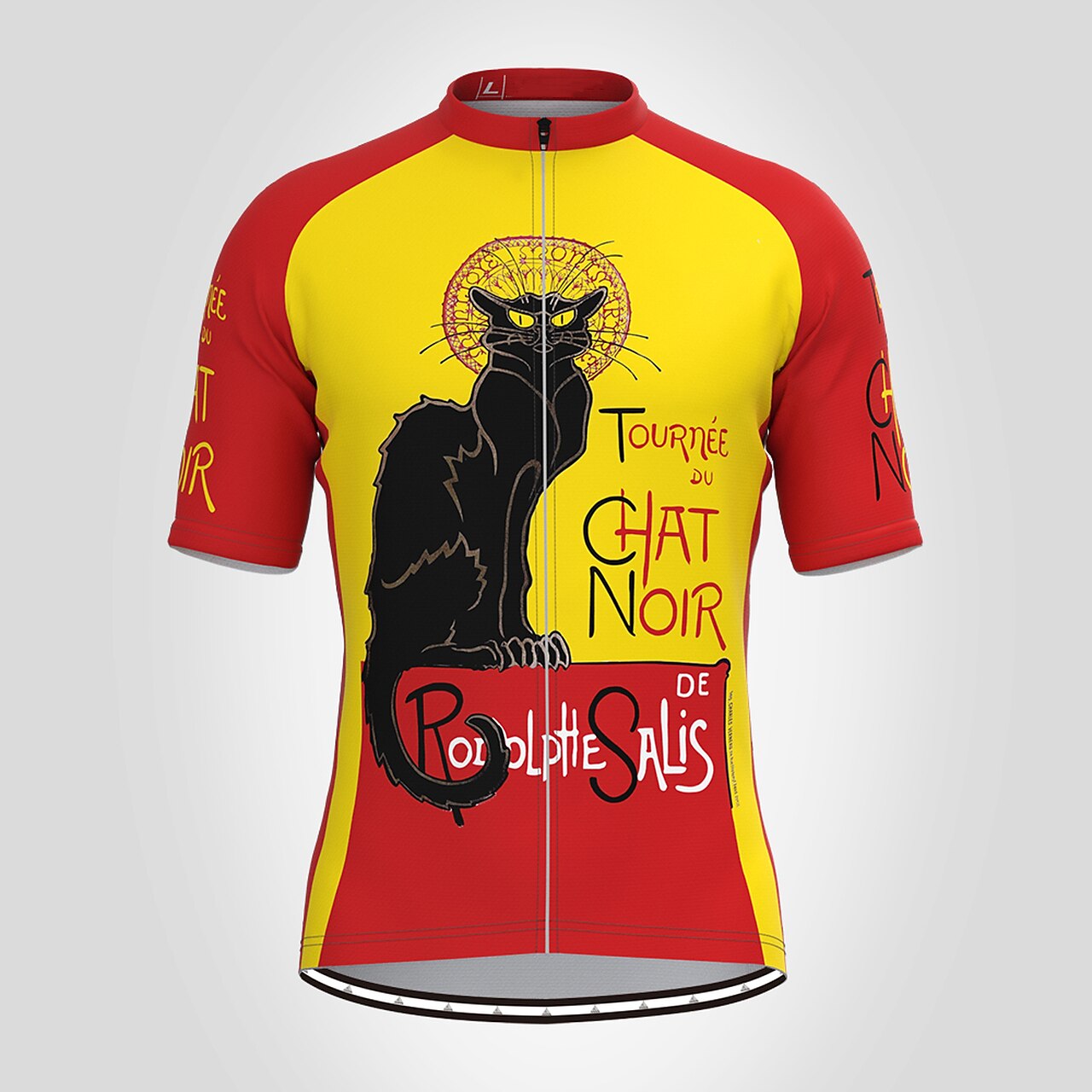 Herren Radtrikot fahrradbekleidung Fahrradtrikot Kurzarm Fahhrad Trikot Shirt mit 3 Gesäßtaschen MTB Mountain Rennrad Atmungsaktiv Schnelltrocknend Feuchtigkeitsableitung Reflexstreiffen Schwarz Rot 2025 - $28.99 –P8