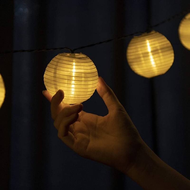 Solar LED Lantern String Lights – Waterproof Outdoor String Fairy Lights 1.5M to 3M, Christmas Window Decoration Warm White Bulbs for Outdoor Garden, Party, and Patio Decor 2025 - $24.99 –P2