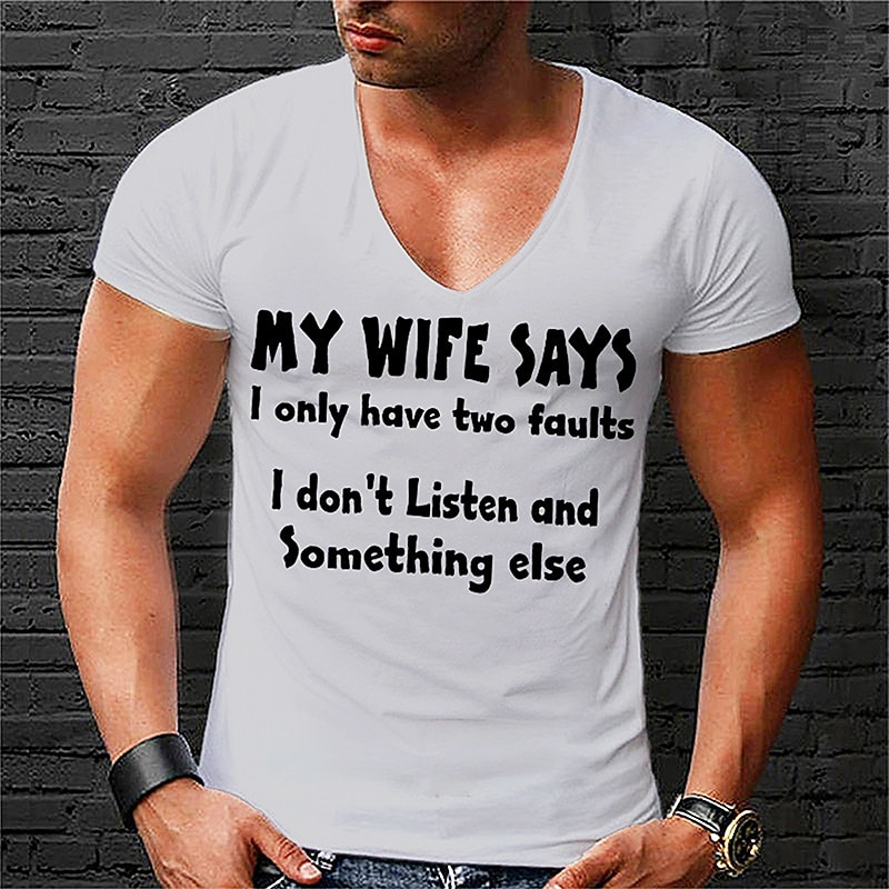 Men's Unisex Letter Graphic Prints T Shirt Short Sleeve T shirt Hot Stamping V Neck Shirt Sports Designer Casual Outdoor Street Daily White Red Navy Blue Summer Clothing Apparel S M L XL XXL 3XL 2025 - $15.99 –P5