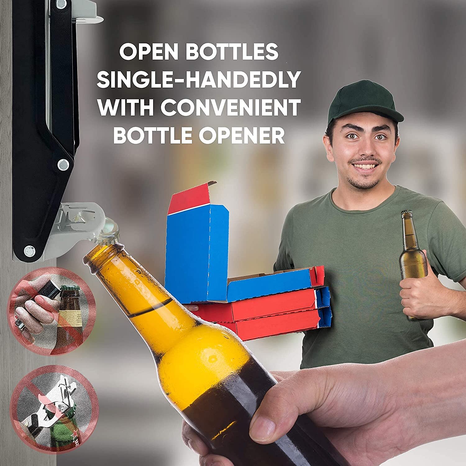 металлическая дробилка для банок, настенная, более толстые металлические рычаги, сверхмощные дробилки для алюминиевых банок для переработки, дробилка для пластиковых бутылок на 16 унций + 4 крепежных 2026 - $26.99 –P6