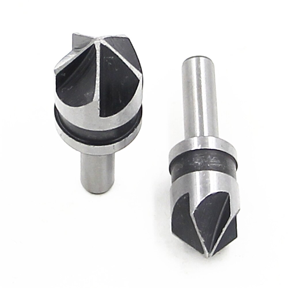 5pc 1/4 ''gambo 5 flauto smusso smussatura set misto cutter svasatore drill bit strumento la lavorazione del legno strumenti professionali di carpenteria del 2025 a $8.99 –P8