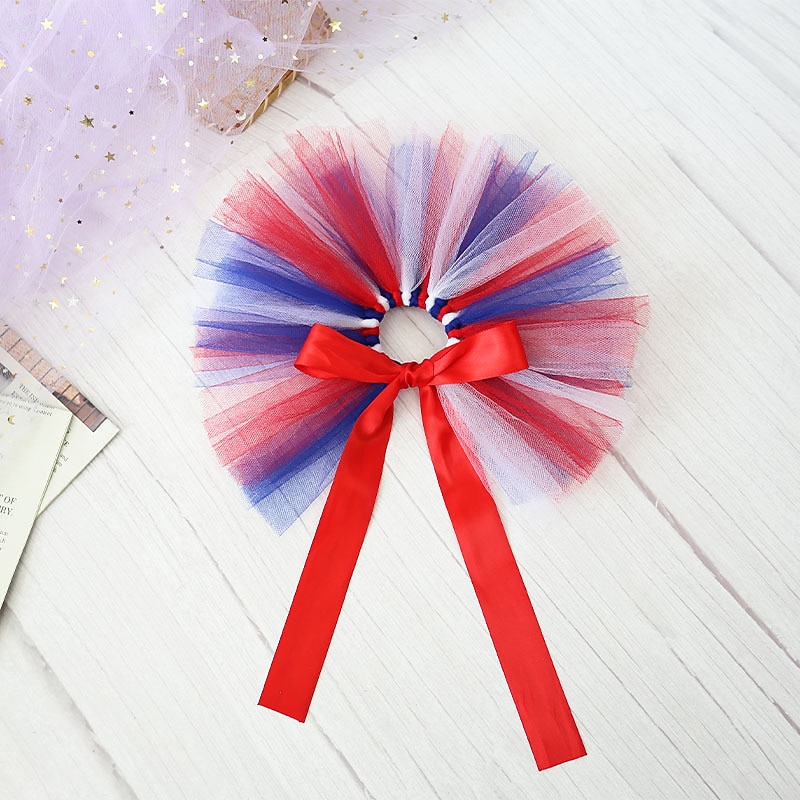 bandiera americana cane bandana papillon tornante tutu gonna - forniture costume patriottico cane per cani di piccola taglia gatti cucciolo del 2026 a $12.99 –P3