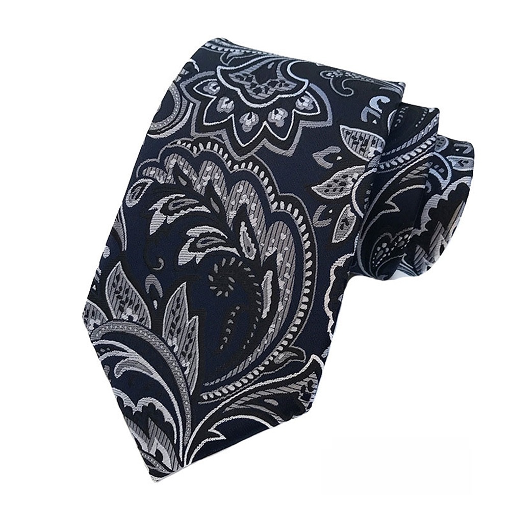 Homme Cravate Cravates Travail Mariage Gentleman Style formel Style moderne Classique Mode Jacquard Formel Entreprise robe ceremonie de 2025 ? $7.99 –P12