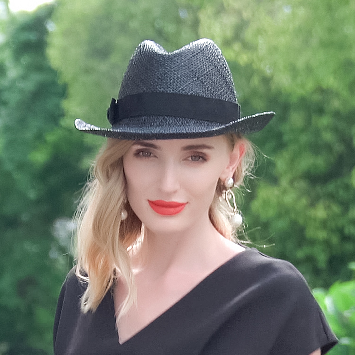 Elegant Beach Straw Hats with Pure Color / Satin Bowknot 1PC Party / Evening / Casual / Melbourne Cup Headpiece 2025 - $14.99 –P1