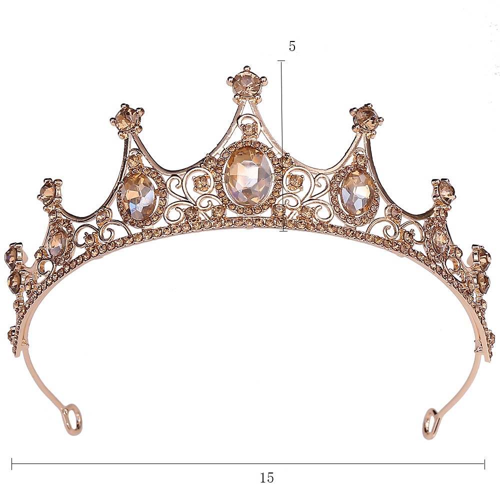 Full Round Queen Crown for Women, Crystal Tiara Cake Topper,Baroque Crown Costume Hair Accessories for Birthday Pageant Prom Baby Shower 2025 - $25.99 –P13