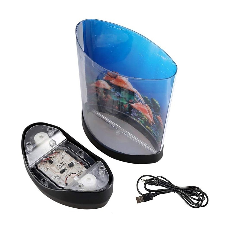 meduză rezervor lumina marină înot lumină de dispoziție led acvariu colorat lumini de noapte lampă pentru copii lumini decorative 2025 - $25.99 –P14