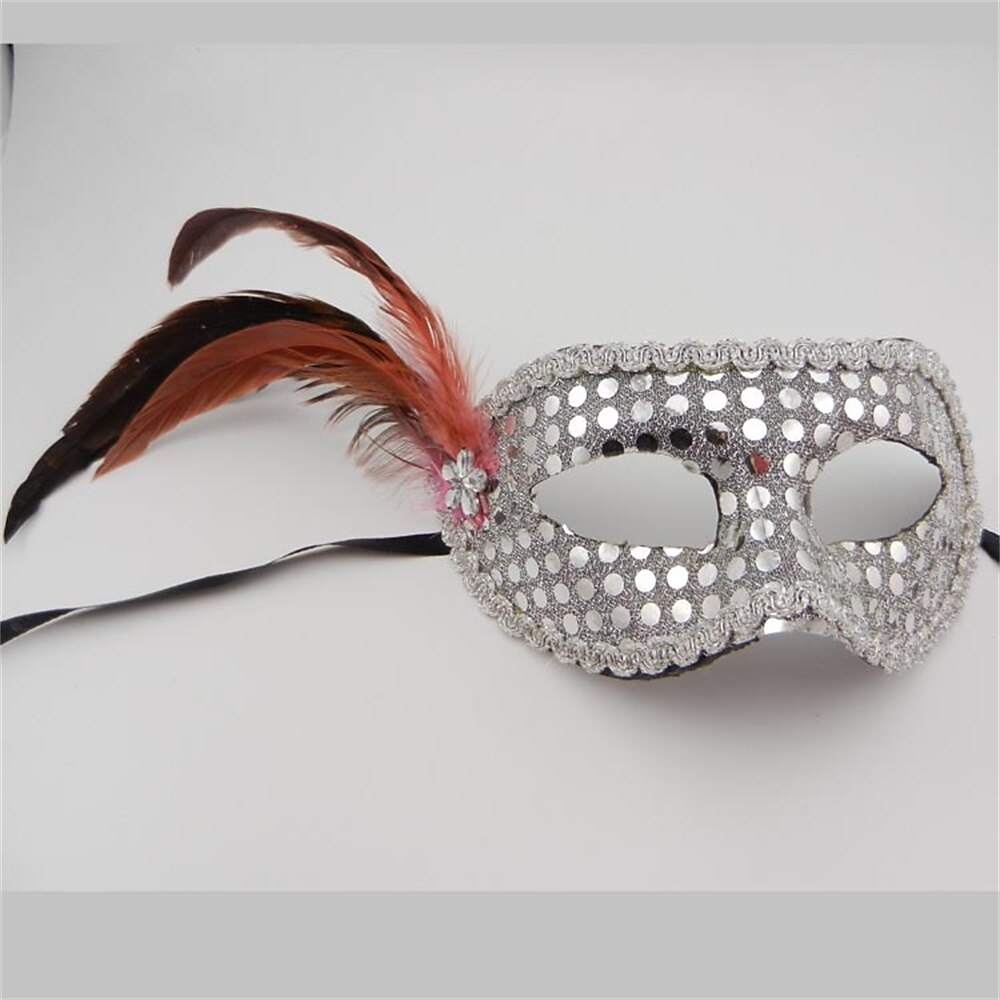 Máscara de mascarada chapada en oro unisex, accesorios de boda, accesorio de disfraz de fiesta de mardi gras 2025 - $15.49 –P8