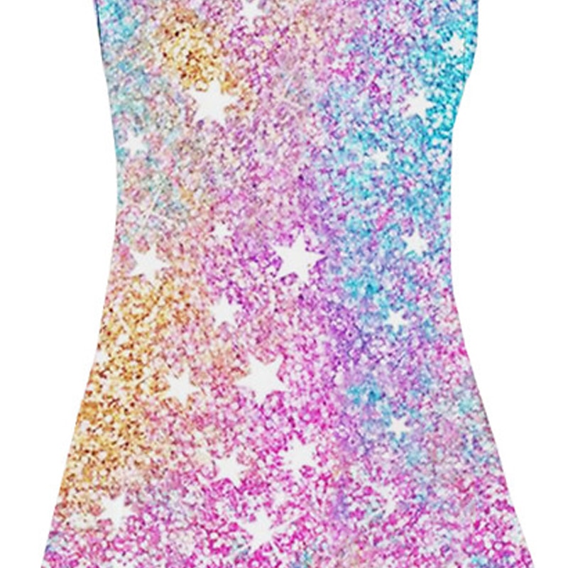 Girls' 3D Graphic Dress Sleeveless 3D Print Summer Spring Vacation Daily Holiday Cute Casual Sweet Kids 3-10 Years Strap Dress A Line Dress Above Knee Regular Fit 2025 - $13.99 –P6