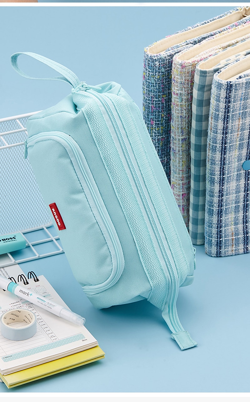 astuccio per matite astuccio per penne borsa per pennarelli multifunzione resistente all'usura con tela con cerniera per i bambini degli studenti delle scuole, regalo di ritorno a scuola del 2025 a $20.99 –P8