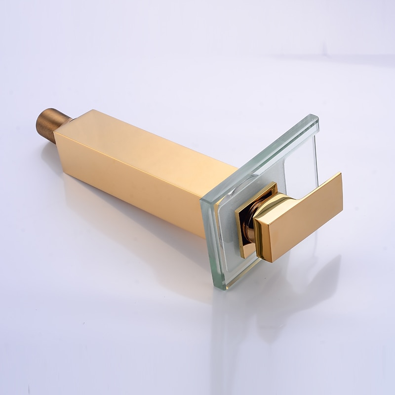 Robinet lavabo - Jet pluie Plaqué Set de centre Mitigeur un trouBath Taps / Laiton de 2025 ? $113.99 –P14