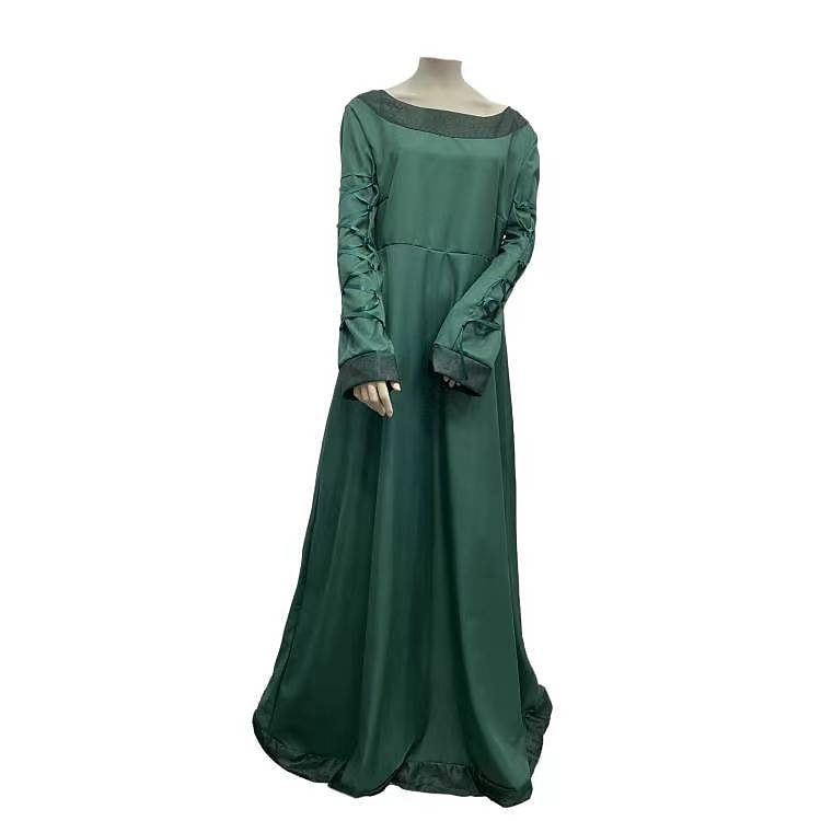 Rétro Vintage Médiéval Robe vintage Longue longueur Robe Robe Tunique Normal Viking Ranger Elfe Déguisement Femmes Celtique Viking Halloween Carnaval Performance Soirée LARP Adulte Robe de 2026 ? $37.99 –P9