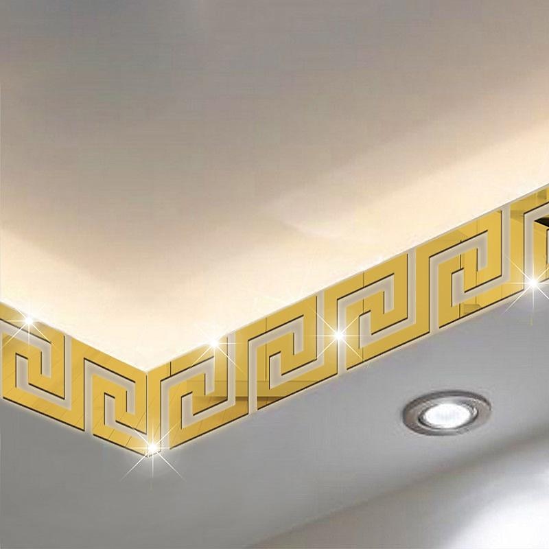 خلفيات باردة خط الدليل الموجي جدار جدارية الحدود قشر والعصا ذاتية اللصق الفينيل الحديثة الجدار ملصق لغرفة 10 سم (4 '') × 10 سم (4'') × 10 قطع 2025 - $11.99 –P13