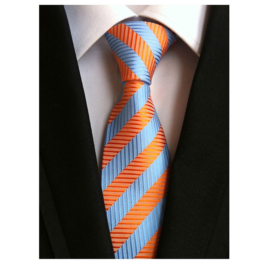 Voor heren Banden Stropdassen Werk Bruiloft Heer Formele Stijl Moderne stijl Jacquard Mode Gestreept Formeel liiketoiminta Formele avonden 2025 - $12.49 –P2